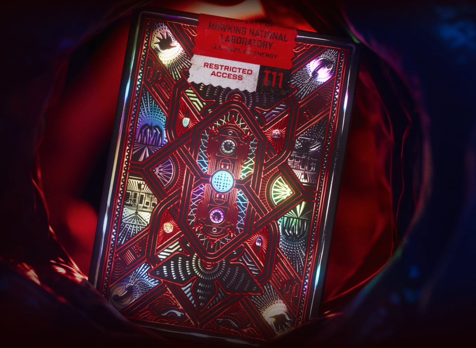 Mazzo Di Carte Da Gioco Ufficiali Stranger Things By Theory11 - Edizione Netflix