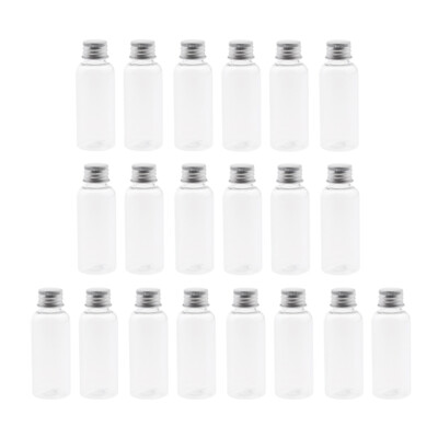 20 Stück 50 ml leere flüssige Probenahmeflasche ätherische Öle Lotion Aufbewahrung Fläschchen
