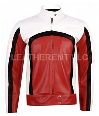 Men's Freddie Mercury Bohemian Rhapsody Cosplay Costume Genuine Leather Jacket