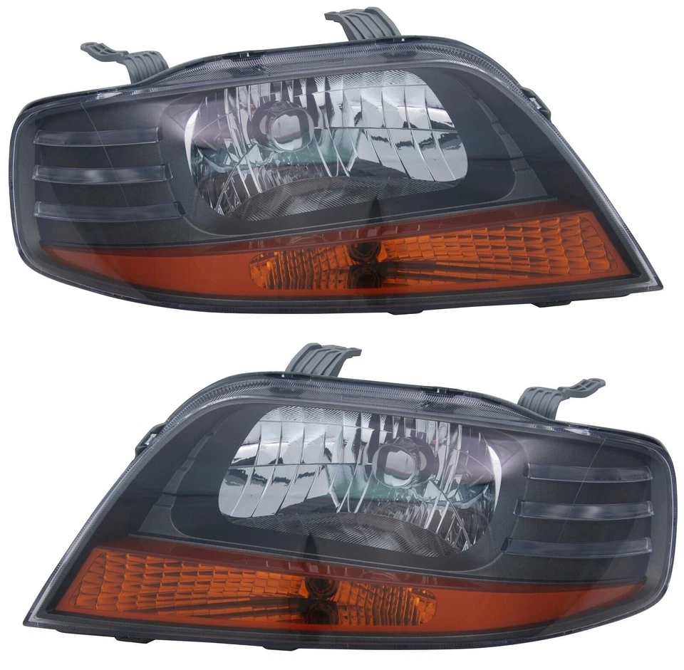 Fari anteriori adatti per Daewoo KALOS 9/02-12/04 H4 Halogen Nero - Imagen 2 de 4