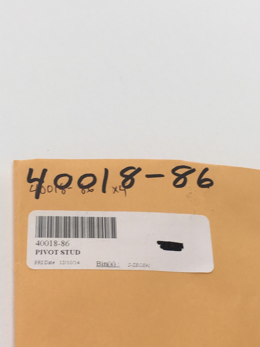 NOS OEM Genuine Harley Davidson Pivot Stud P/N 40018-86 NEW NOS OEM Genuine Harley Davidson Pivot Stud P/N 40018-86 NEW