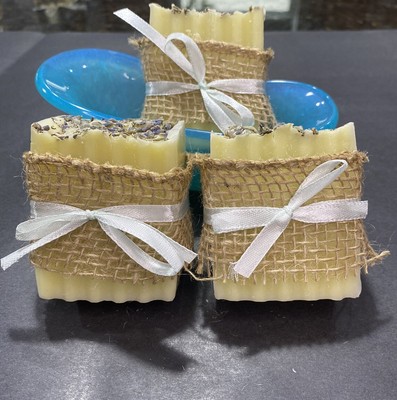 Homemade Soap/bath Bar Herbal Tea Scent (set Of 3)
