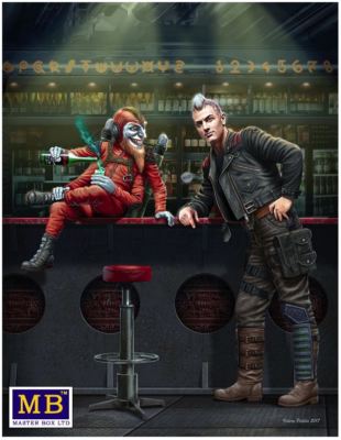 Strange Company's Adventures Episode I Keep Moving Figures 1/24 Master Box 24034