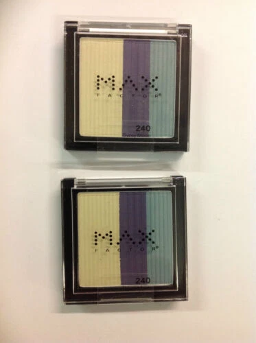 Productos para sombras de ojos de trío en polvo prensado Max Factor