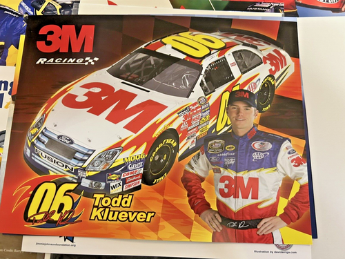 NASCAR Promo Photo Handouts Post Cards 16 (John Force, Cory Lee, Marco Andretti - Picture 6 of 17