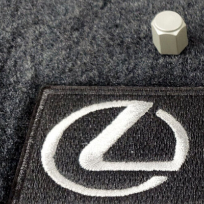 Lexus (1997-2023) OEM Genuine TIRE VALVE STEM CAP (Silver/Gray) 90942-A5006 (x1)