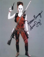 MICHONNE BOURRIAGUE signed Autogramm 20x25cm STAR WARS in Person autograph COA