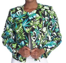 New - Wd.ny Printed Twill Zipper Accented Asymmetrical Zip Moto Jacket - Sz M