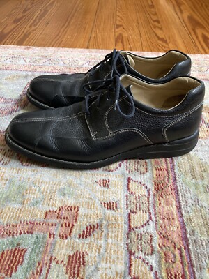 Jonson and Murphy Black Leather Men\'s Shoes size 10.5 s-l400.jpg main image 4