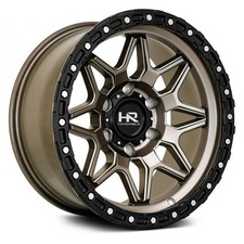 Hardrock Offroad H105 17x9 6x139.7 Et-12 Matte Bronze-black Beadlock Qty Of 4 Hardrock Offroad H105 17x9 6x139.7 Et-12 Matte Bronze-black Beadlock Qty Of 4