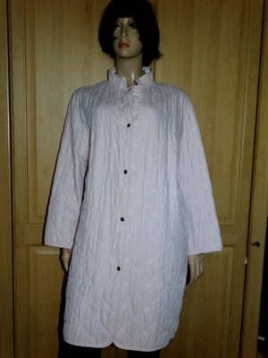 Abrigo mujer ULLA POPKEN chaqueta acolchada ligero talla 56 / 58 Posa rosa - Imagen 1 de 4