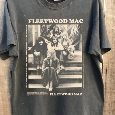 Fleetwood Mac World Tour charcoal short sleeve T shirt Unisex S-5XL