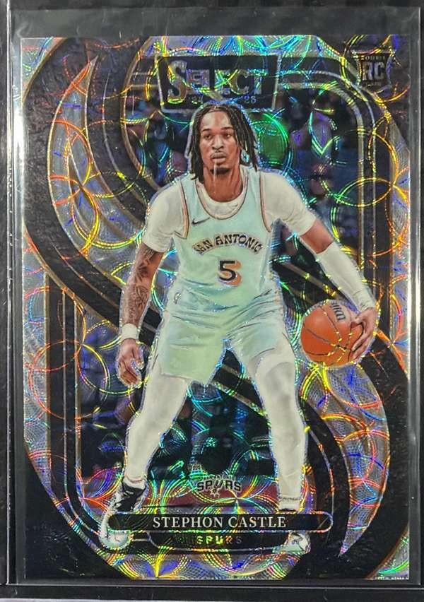 2024-25 Panini Select - Scope Prizm #175 Stephon Castle Near Mint