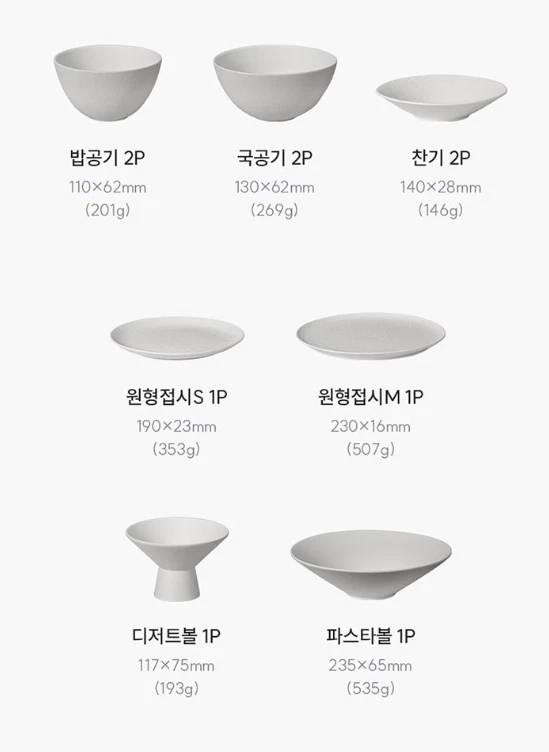 布谷鸟米兰餐具套装 (10P) – 优雅餐具,CTW-AS710GW — 第 2/2 张图片