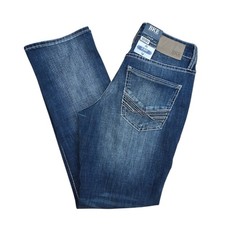 BKE Jake Straight Leg Mens Jeans 29x30 Dark W...