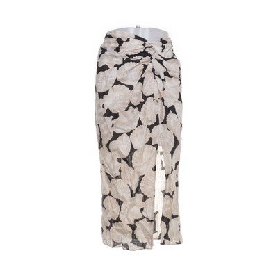 H&M, Wickelrock, Größe: 38, Beige/Schwarz/Weiß, Damen #eOW