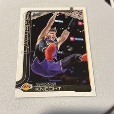 2025-26 Topps - Dalton Knecht #153 Los Angeles Lakers