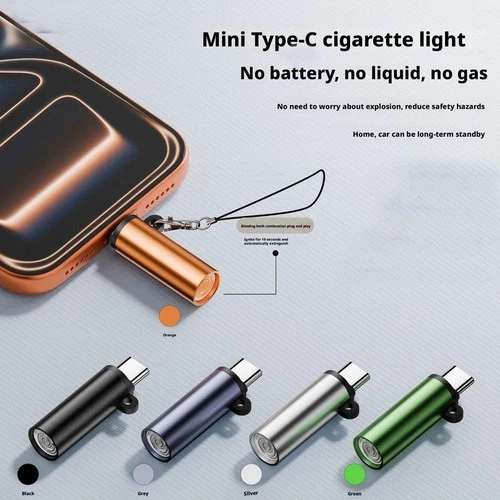 for Lighter Mobile Phone Portable Can Be on The Plane Convenient Windproof T4G9