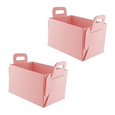 Car Trunk Organizer, Foldable Trunk Organizer for SUV, Lightweight pink
