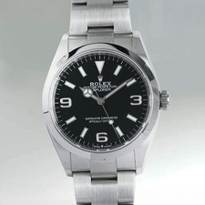 Rolex Explorer 124270 Silver Oyster Bracelet with Silver Bezel 2
