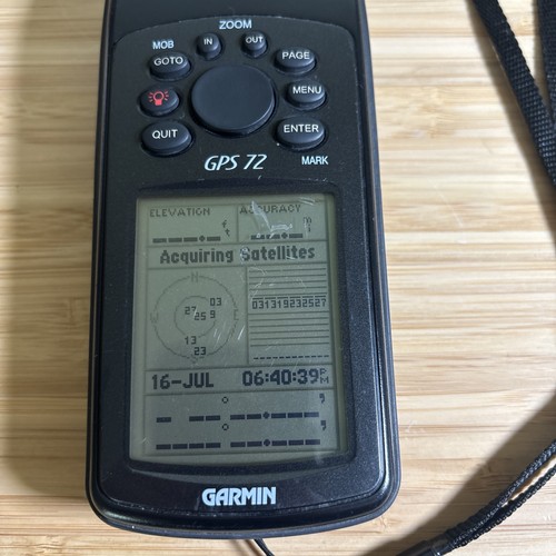 Garmin GPS 72 International Handheld GPS Personal Navigator Working - Picture 2 of 6