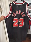 Nike Chicago Bulls Jersey Michael Jordan 23 Authentic Flight 8403 Pinstripe 3XL — photo 5