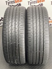 2x 205 55 R16 91W CONTINENTAL ECOCONTACT6 5+mm TESTED FREE FITTING