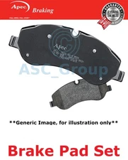 Apec Brake Pads Set EO Quality Replacement PAD2025