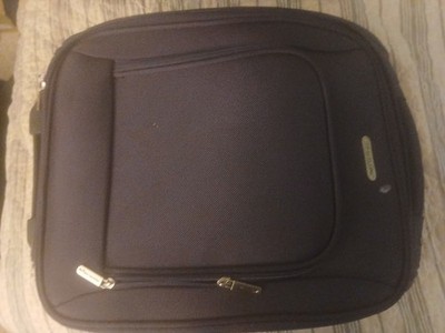 Travelon Rolling Carry-on Bag w/Retractable Handle Purple