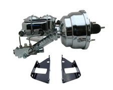 1973 - 1987 Chevy Gmc Truck 8 Chrome Booster Master Cylinder Disc Drum C10 K10 1973 - 1987 Chevy Gmc Truck 8 Chrome Booster Master Cylinder Disc Drum C10 K10