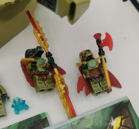 Lego Cragger's Command Ship 70006 Legends of Chima 100% Complete Set Crocodiles