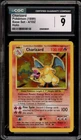 Pokemon Charizard Base Set Unlimited Holo Rare #4 CGC 9 Mint