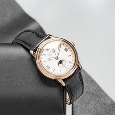 Blancpain 3563A-3642-53B Leman Rose Gold