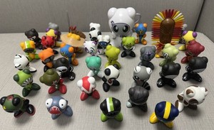 UB Funkeys Radica Mattel Figures Lot of 40 With Dock