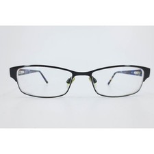 Via Spiga Constantina 520 Eyeglasses Black Blue Tortoise Rectangular 52-16-135