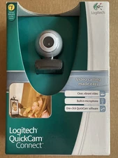 Logitech QuickCam E2500 Brand New 2008 Webcam Built In Microphone