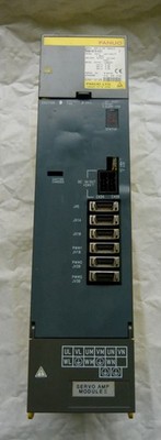 Fanuc Servo Amplifier Module A06B-6079-H301 Version: F  B-65162 Servo Amplifier