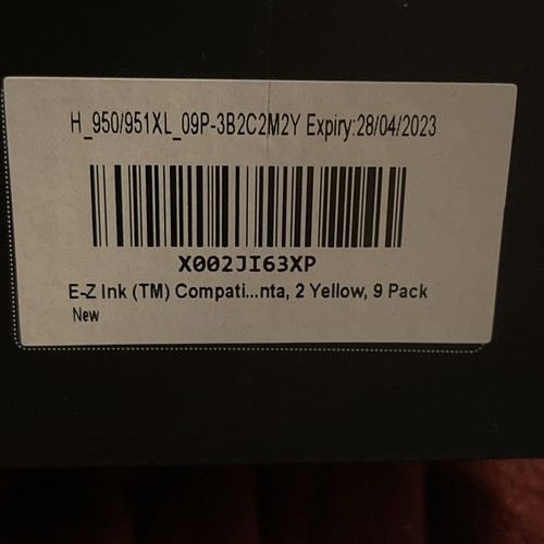 EZInk Compatible Ink Cartridge Replacement for HP 950XL & 951XL Expired Unopened - Picture 4 of 12