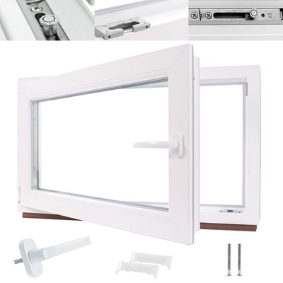 Kellerfenster Kunststoff Fenster Dreh Kipp 2- 3- fach Glas Prio Lieferung weiß
