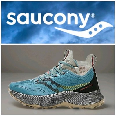 NEW Wmn's (CHOOSE SZ) SAUCONY Endorphin Trail Mid. Trail Runner S10646-06 BLUE. 