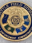 DEA Seattle Field Division Building Partnerships Northwest Drug Police Coin — photo 3
