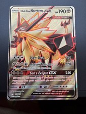 Carta Pokemon Criniera Crepuscolare Necrozma GX Ultra Prisma Full Art 145/156 024 NM #145