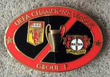 Manchester United v Bayer Leverkusen Uefa Champions League Group F Badge