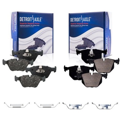 Front & Rear Brake Pads for 2001-2010 BMW X3