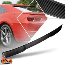 For 10-15 Chevy Camaro Coupe Carbon Fiber Rear Window Windshield Roof Spoiler