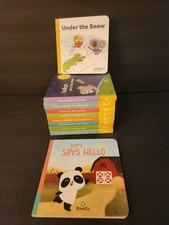 Kiwi Co Kellan Childrens Board Books Presch0ol Daycare Book Set Lot of 10