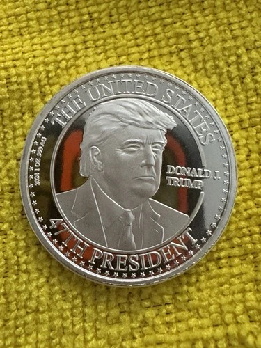 2024 Donald Trump Presidential 1 Oz Silver Coin (Discontinued)