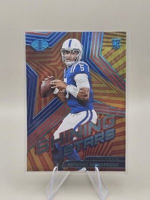 2023 Panini Illusions Anthony Richardson Shining Stars 5/15 RC #16 Jersey Match