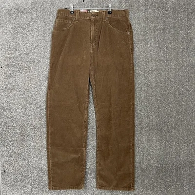 Nwt Vintage Levis Brown Corduroy Pants 559 Relaxed Straight Men Size 33X31 2000S - Image 1 of 4