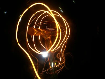 Dimmable Spiral Light Bulb B22 60W CLEAR Antique style Vintage Filament Lamp